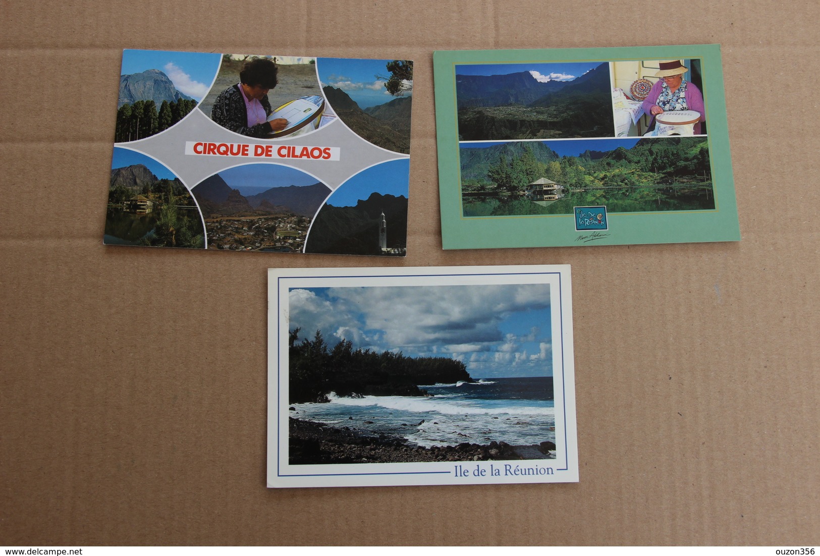 La Réunion : Lot De 3 Cartes - Reunion