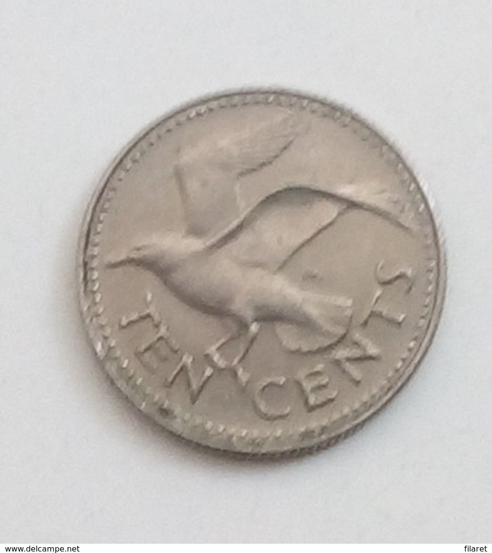 10 CENTS,BARBADOS - Barbados (Barbuda)