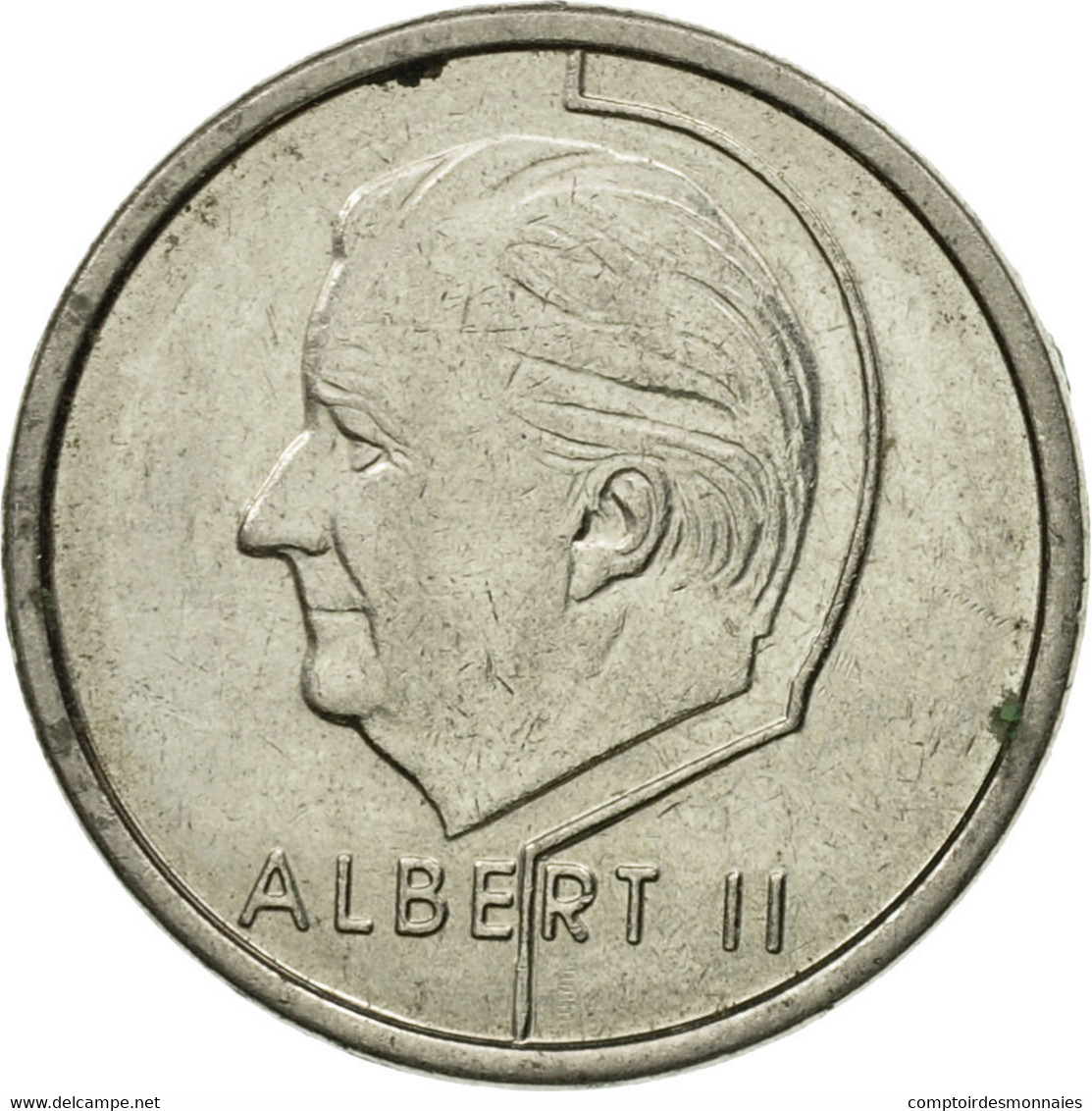 Monnaie, Belgique, Albert II, Franc, 1998, Bruxelles, TTB, Nickel Plated Iron - 1 Frank