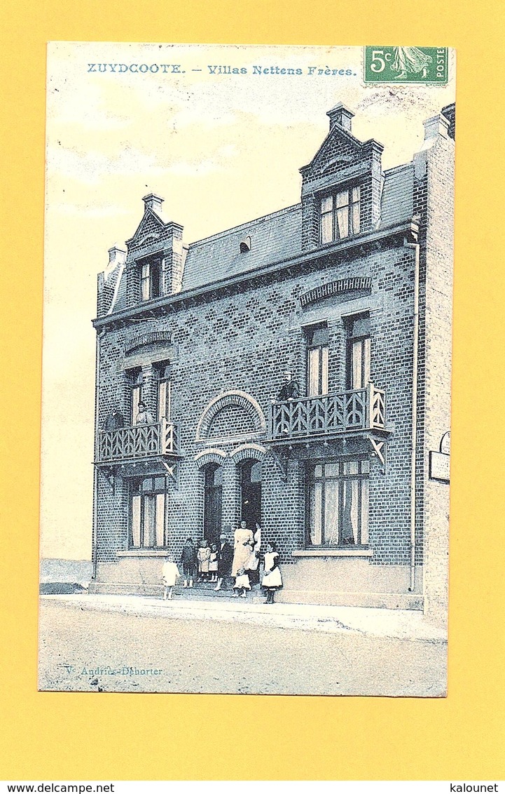 Carte Postale Couleur " Villas Nettens Frères " à ZUYDCOOTE - Autres & Non Classés
