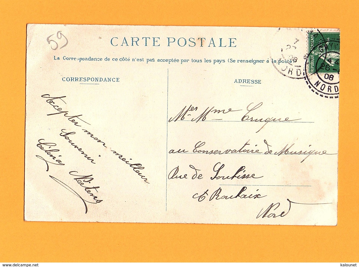 Carte Postale Couleur " Villas Nettens Frères " à ZUYDCOOTE - Autres & Non Classés