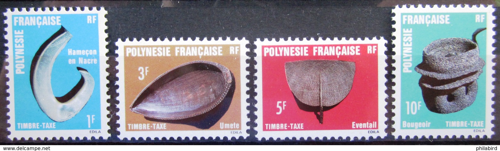 POLYNESIE FRANCAISE              TAXE 4/7                      NEUF** - Timbres-taxe