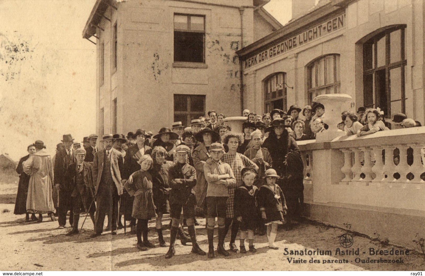 BELGIQUE - FLANDRE OCCIDENTALE - BREDENE - Sanatorium Astrid - Visites Des Parents - Oudersbezoek. - Bredene