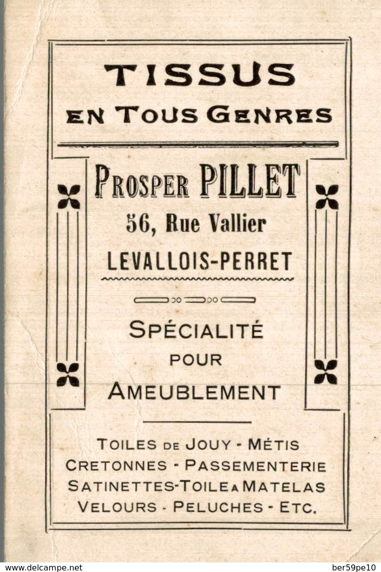 CHROMO TISSUS EN TOUS GENRES PROSPER PILLET LEVALLOIS-PERRET  GESTES CELEBRES LE MARECHAL NEY AU PASSAGE DE LA BEREZINA - Autres & Non Classés