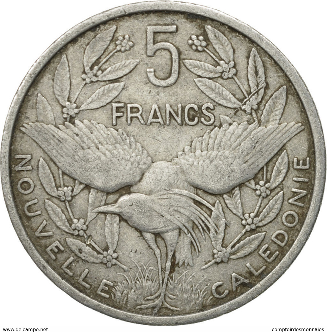 Monnaie, Nouvelle-Calédonie, 5 Francs, 1952, Paris, TB, Aluminium, KM:4 - Neu-Kaledonien