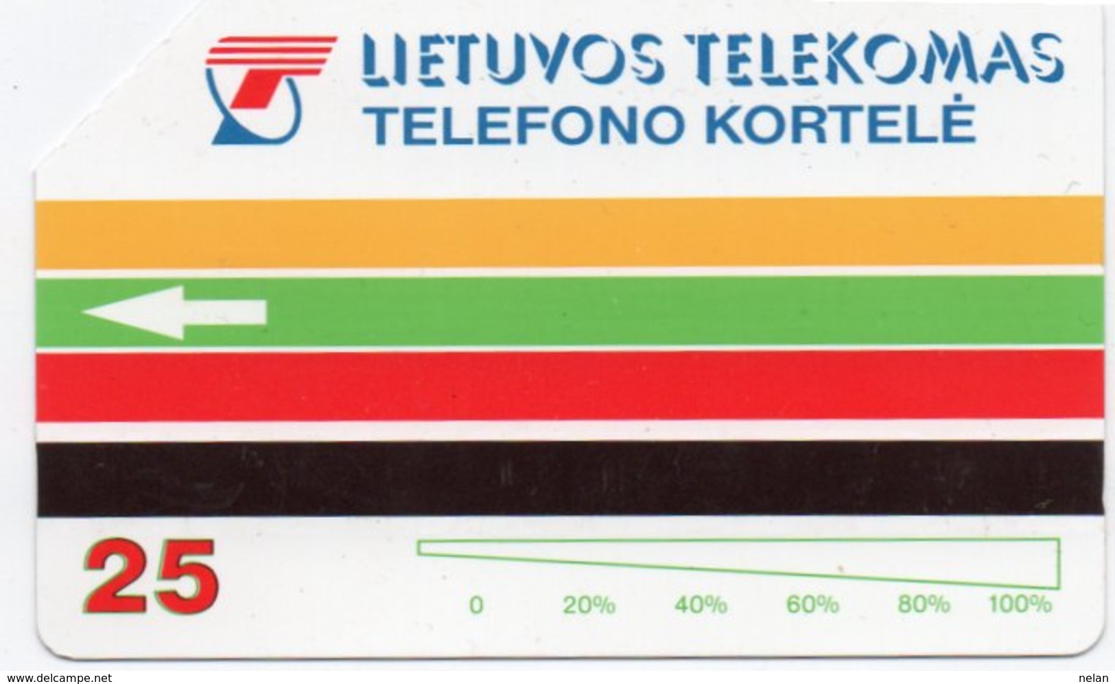 PHONE CARD-LITUANIA-LIETUVOS TELEKOMAS - Lituania