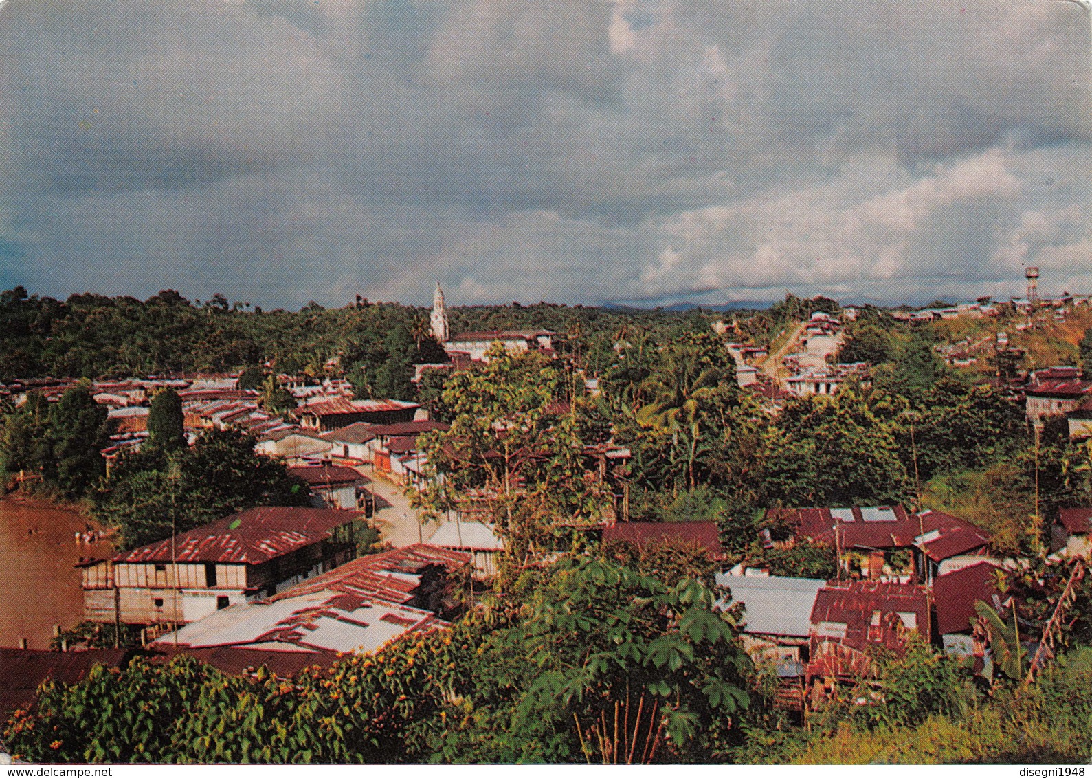 07438 "RECUERDO DE CONDOTO - CHOCO' - COLOMBIA" CART. ILL. SPED. '92 - Colombia