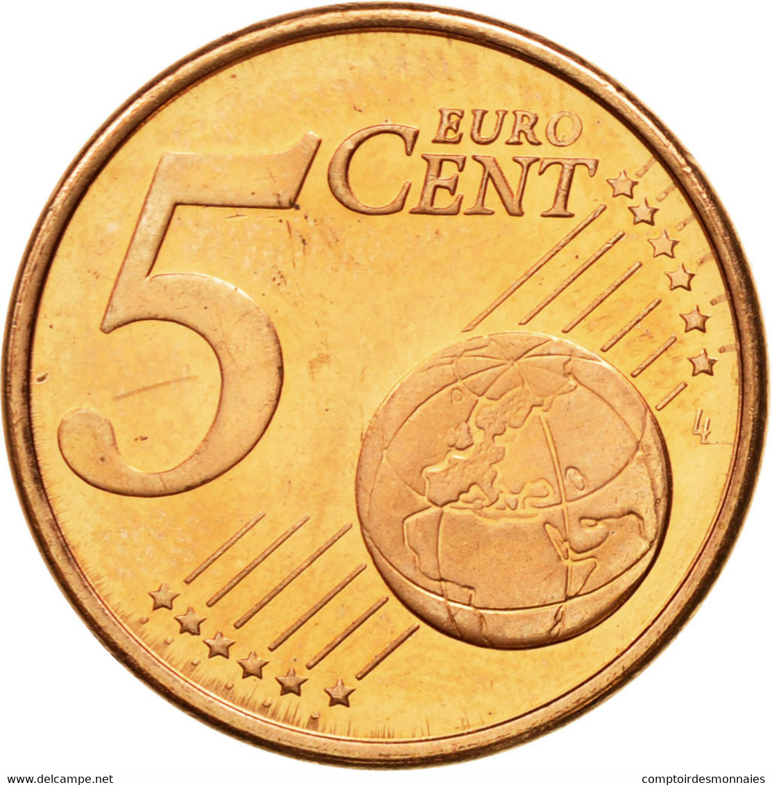 Slovénie, 5 Euro Cent, 2007, SUP+, Copper Plated Steel, KM:70 - Slovenië