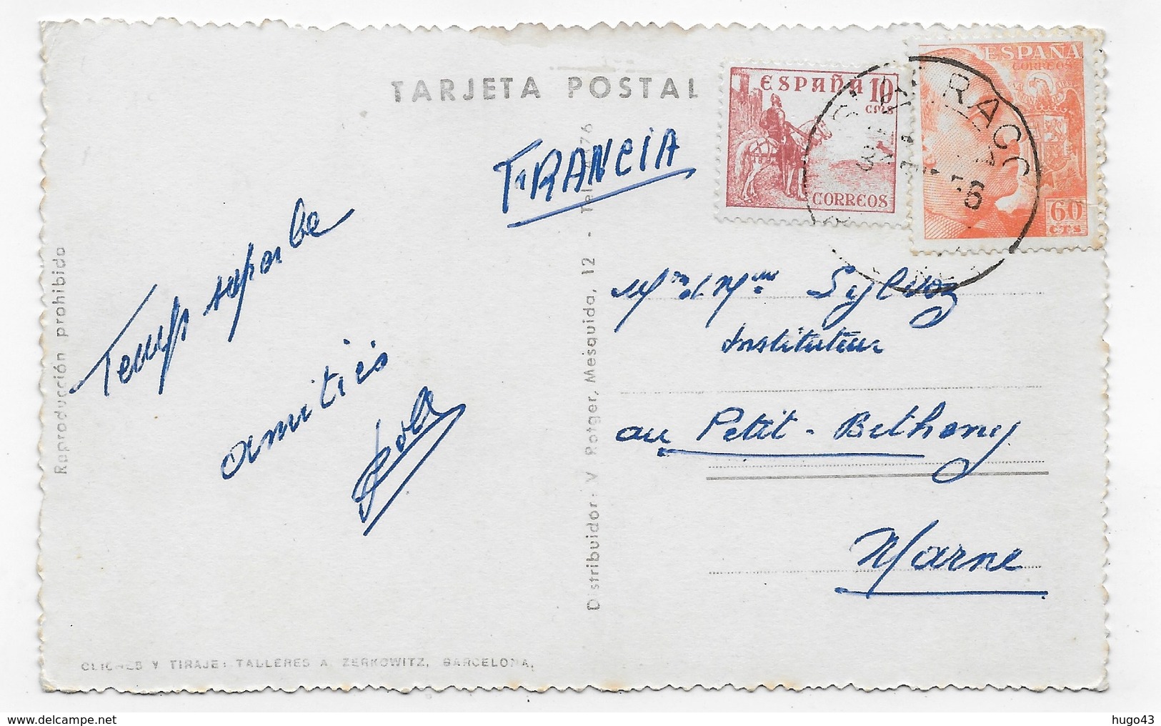 (RECTO / VERSO) MALLORCA - N° 166 - BANALBUFAR - Ed. ROTGER  - BEAUX TIMBRES - FORMAT CPA VOYAGEE - Mallorca