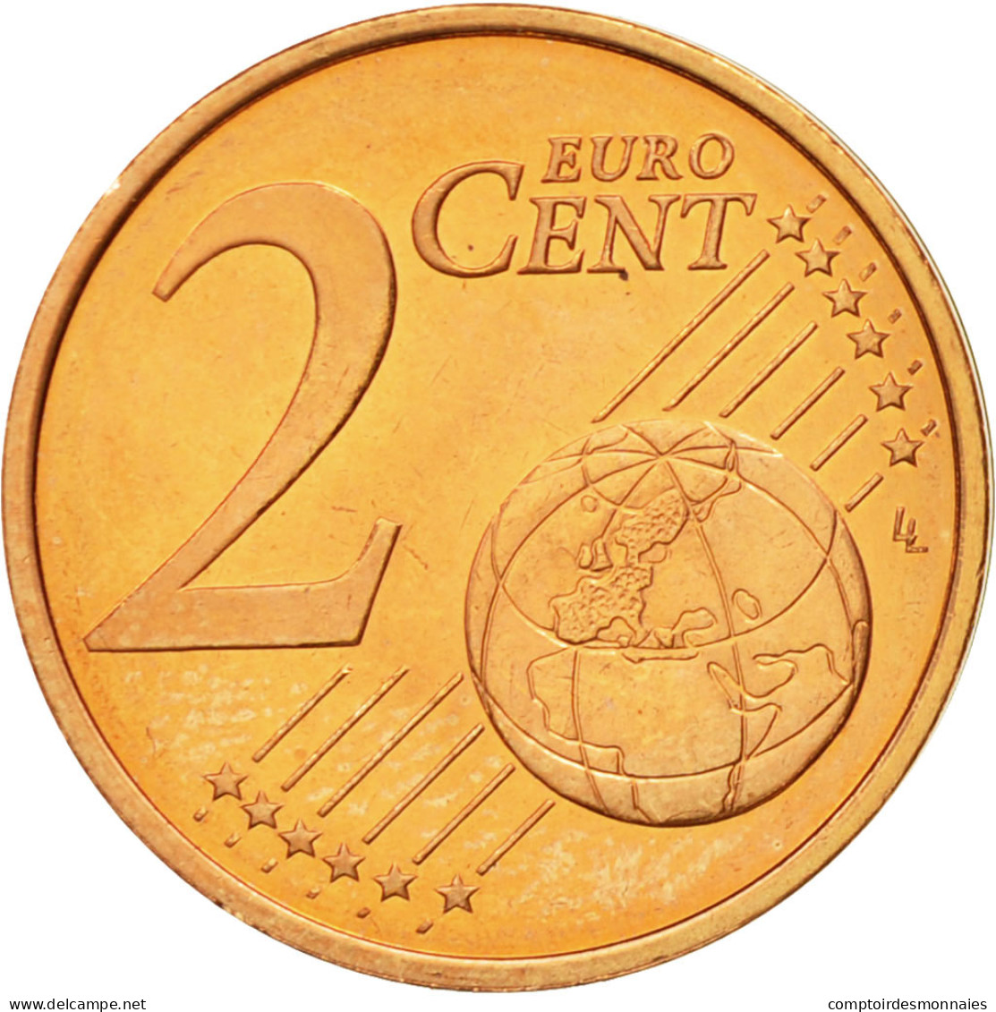 Slovénie, 2 Euro Cent, 2007, SPL, Copper Plated Steel, KM:69 - Slowenien