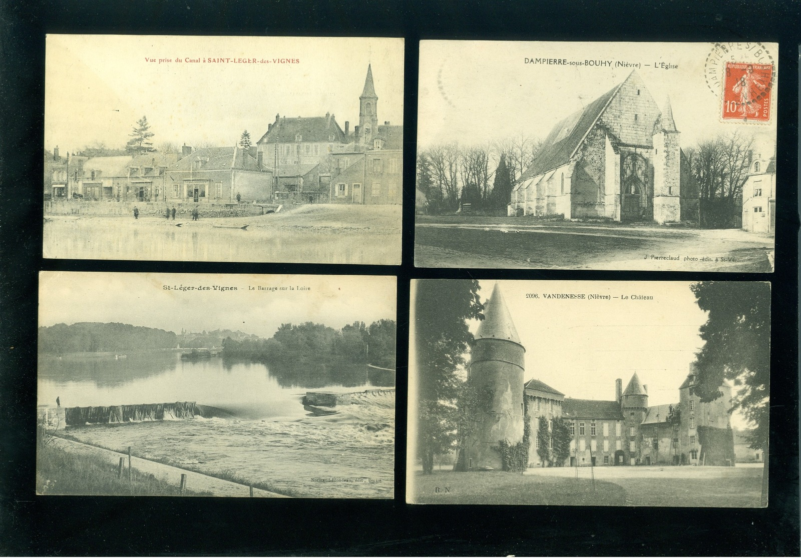 Beau Lot De 50 Cartes Postales De France  Nièvre          Mooi Lot Van 50 Postkaarten Van Frankrijk ( 58 ) - 50 Scans - 5 - 99 Cartes