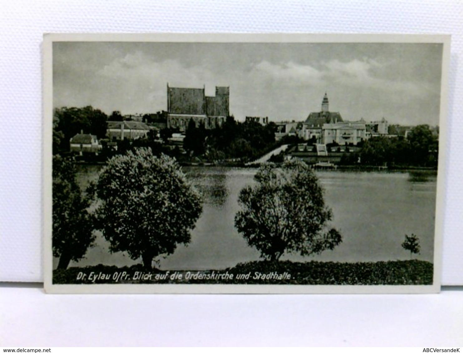 AK Deutsch-Eylau, Blick Auf Die Ordenskirche Und Stadthalle; Westpreussen, Ilowa; Ungelaufen, Datiert 1941 - Sonstige & Ohne Zuordnung