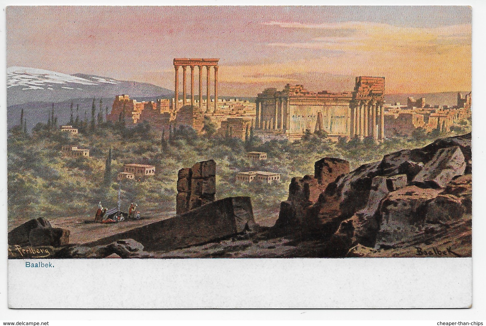 J.F. Perlberg - Baalbek - Serie 750 Levante No. 29 - Lebanon