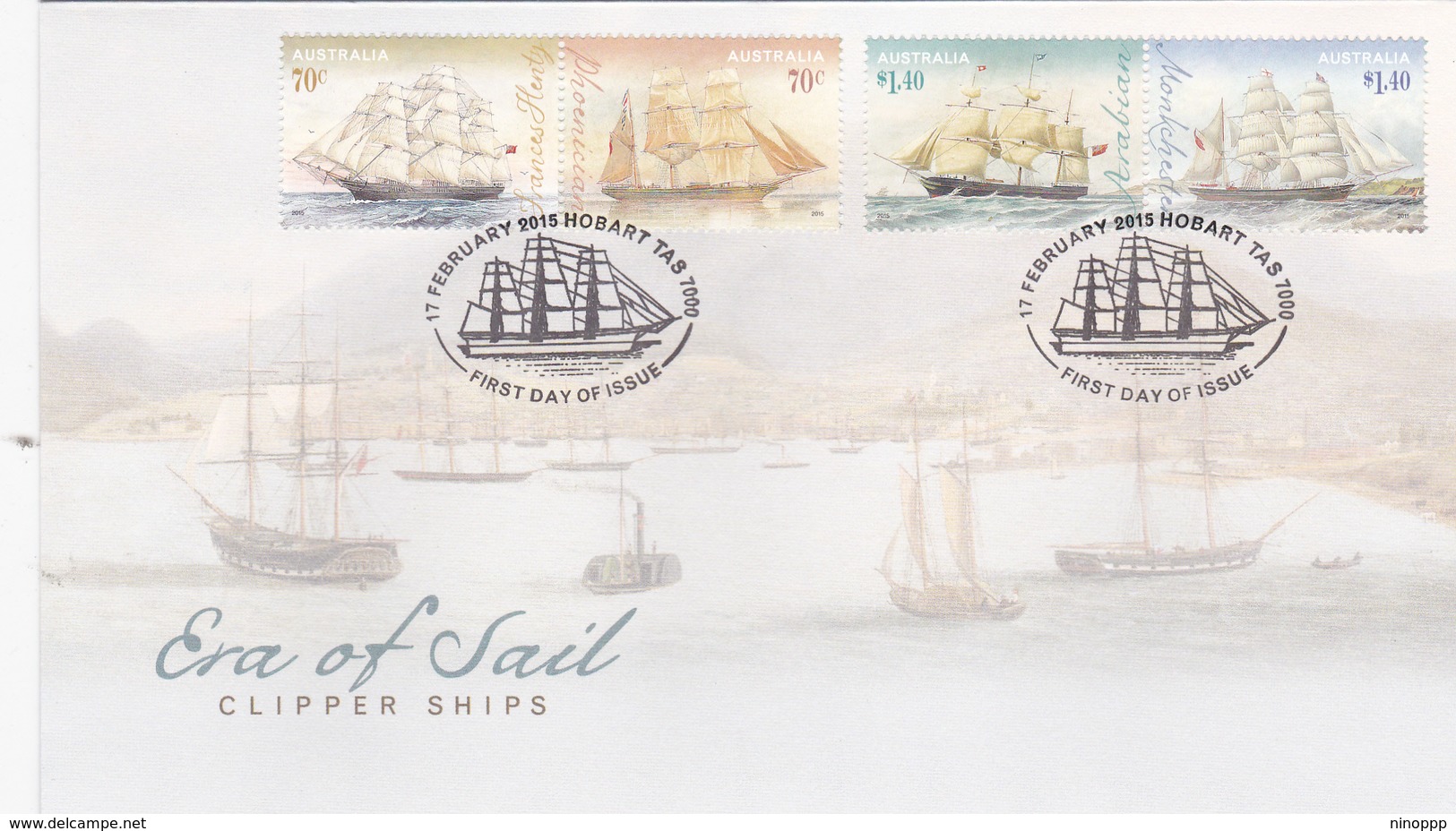 Australia 2015 Era Of Sail FDC - FDC