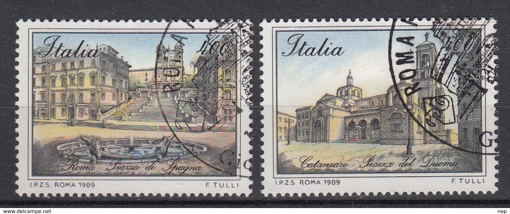 ITALIË - Michel - 1989 - Nr 2076/77 - Gest/Obl/Us - 1981-90: Used