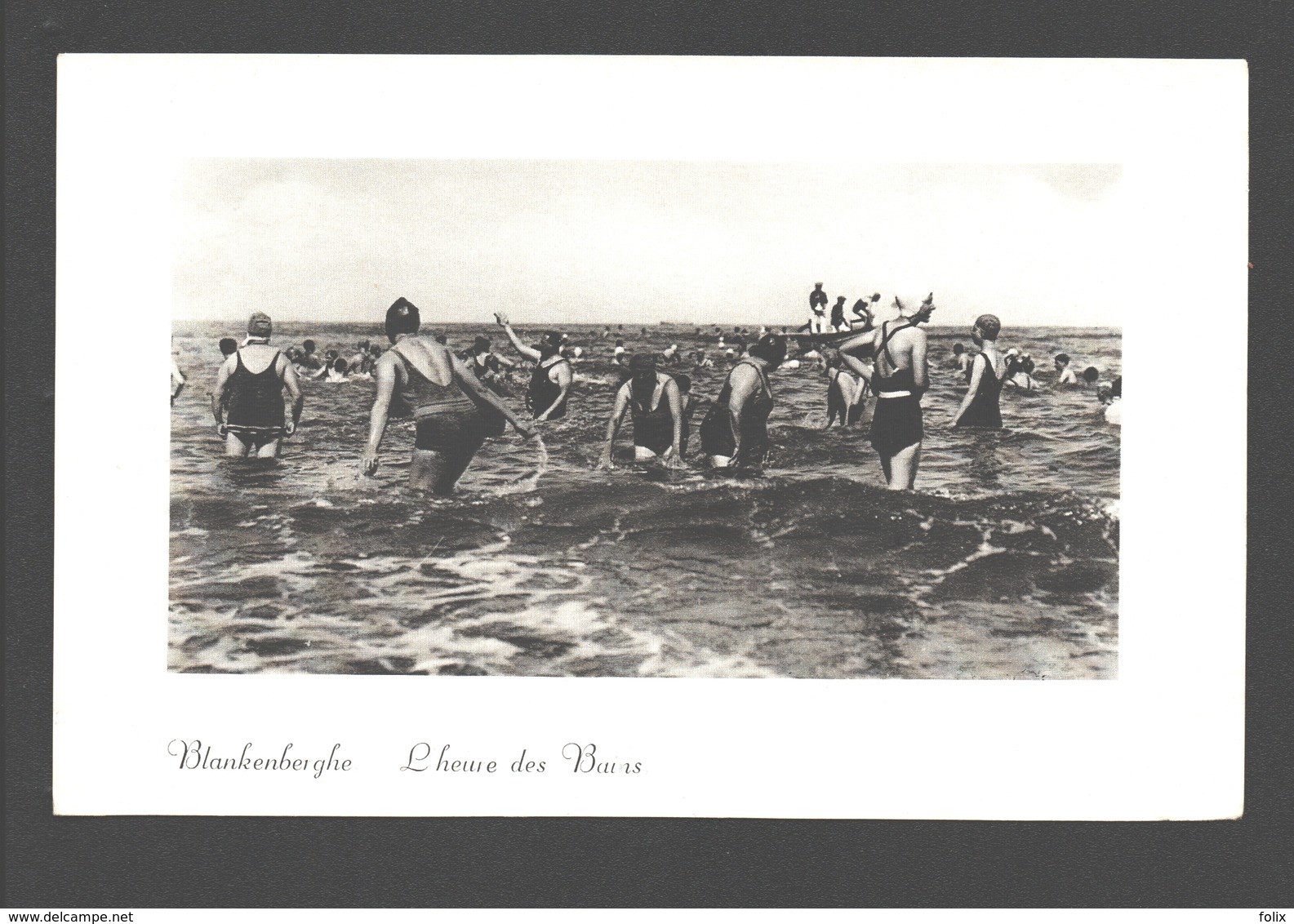 Blankenberge / Blankenberghe - L'heure Des Bains - Uitgever ARFO - Zeer Geanimeerd - Blankenberge