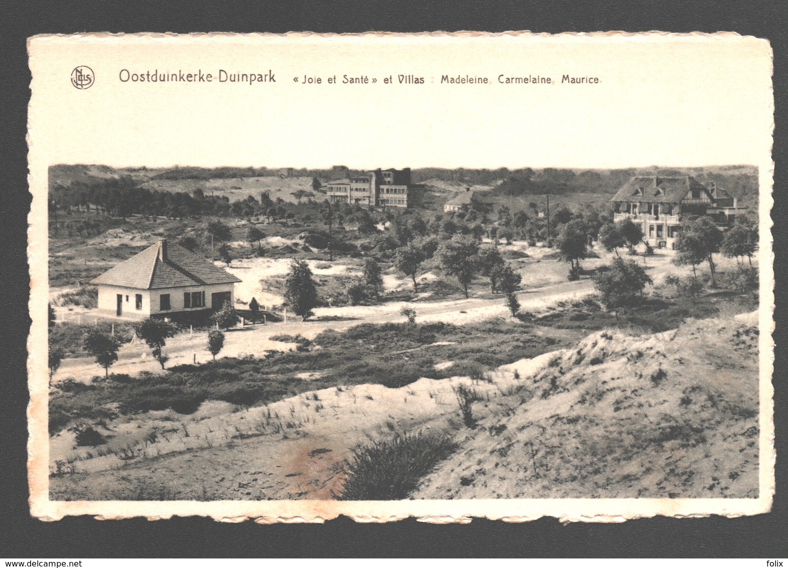 Oostduinkerke-Duinpark - Joie Et Santé Et Villas: Madeleine, Carmelaine, Maurice - Uitgave Hof Ter Duinen - Oostduinkerke