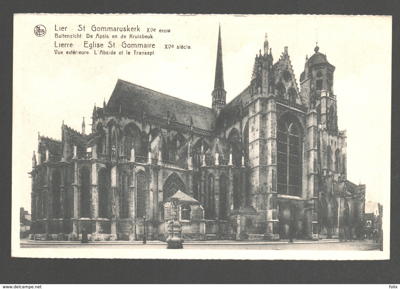 Lier - St Gommaruskerk - Buitenzicht - De Apsis En De Kruisbeuk - Lier