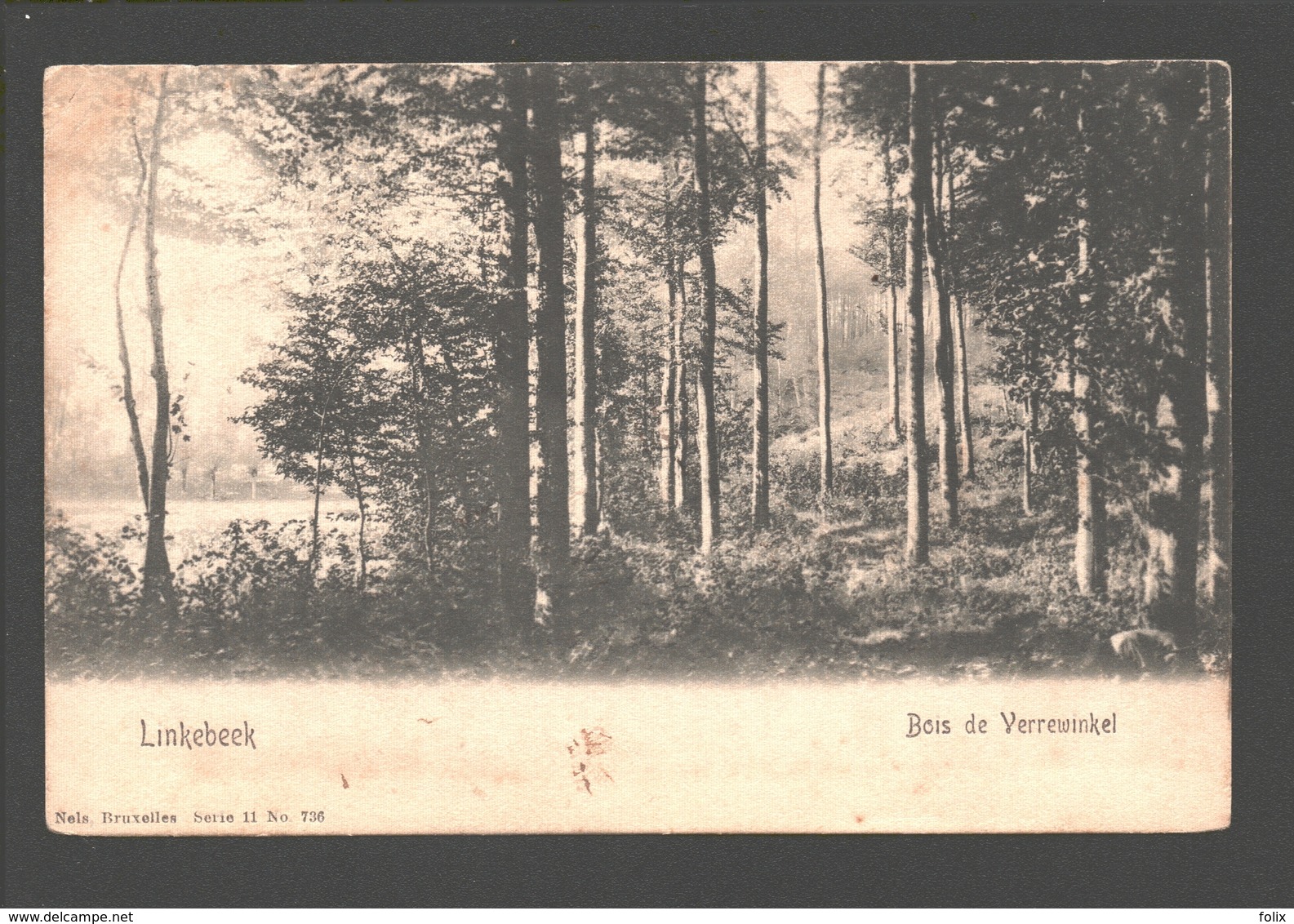 Linkebeek - Bois De Verrewinkel - Enkele Rug - 1906 - Linkebeek