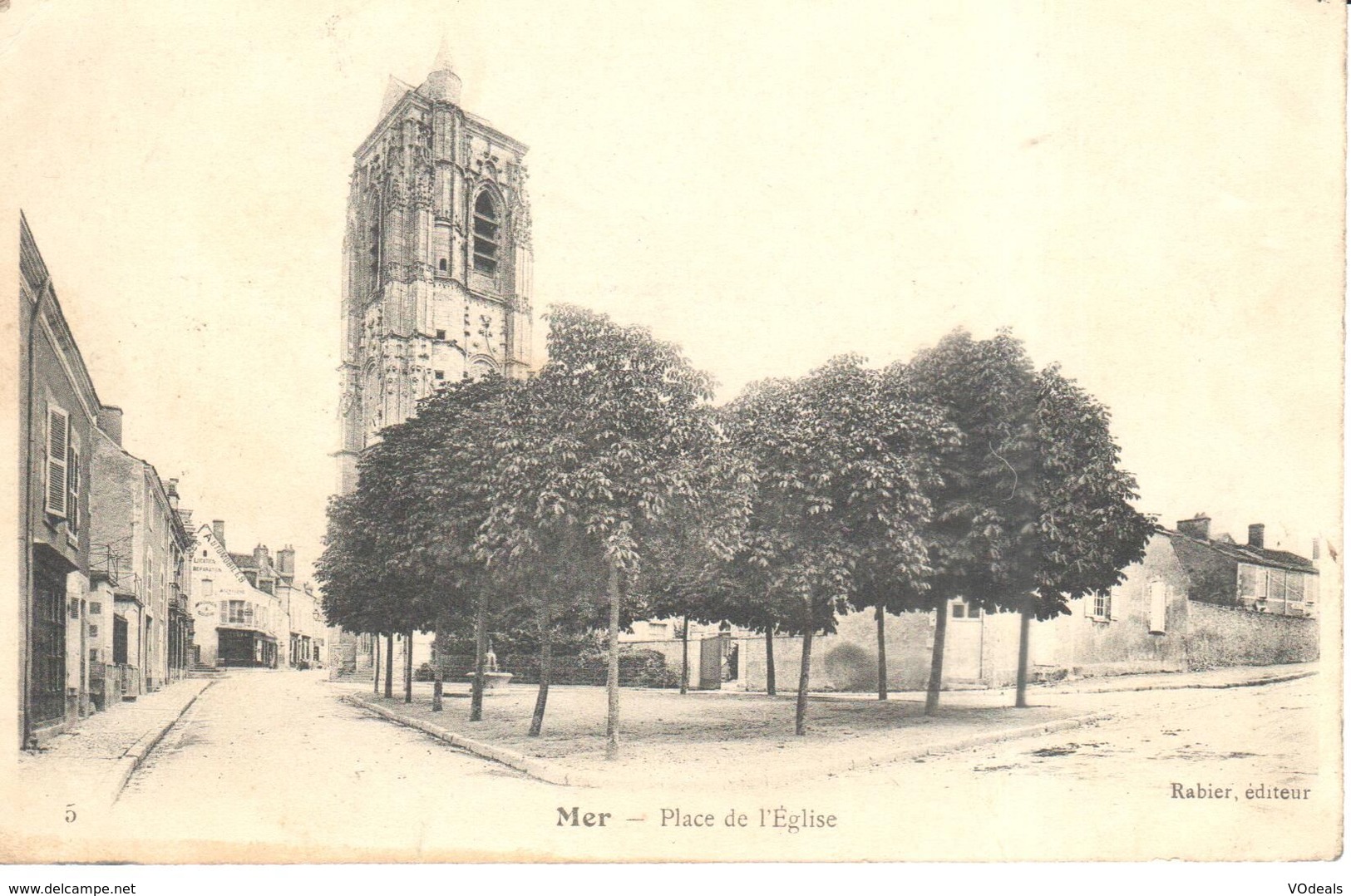 (41) Loir Et Cher - Mer - Place De L'Eglise - Mer