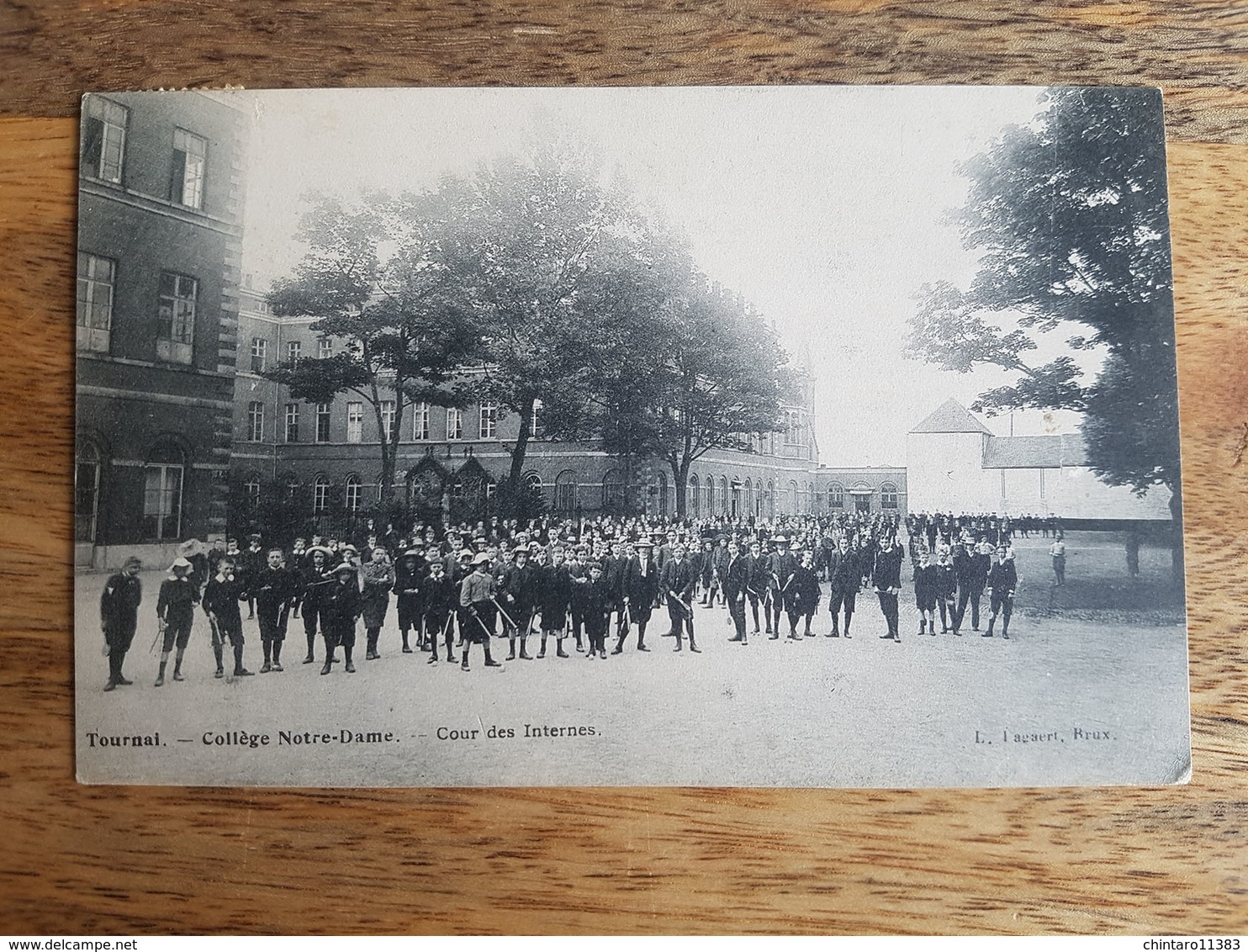 CP Tournai 1910 "Collège Notre-Dame - Cour Des Internes - L. Lagaert" - Tournai