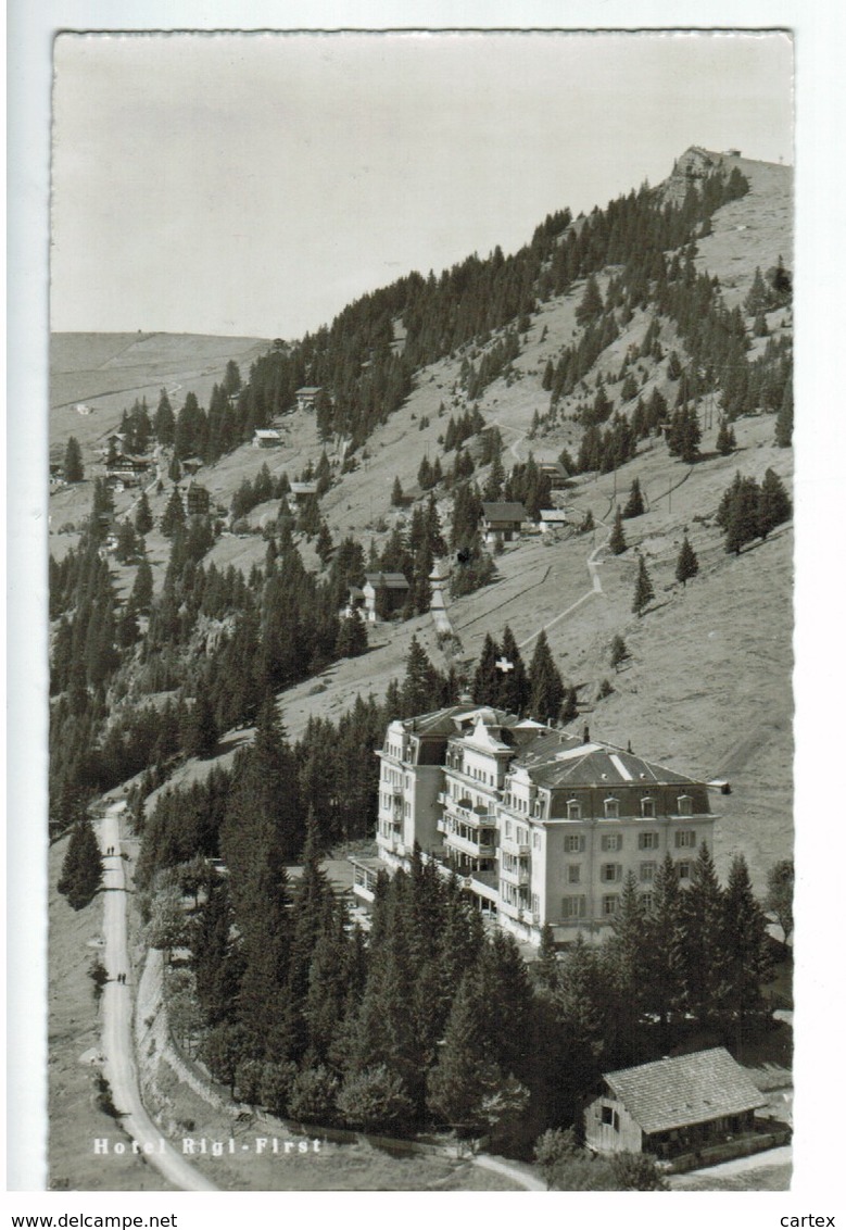 22242  CPA  Hotel RIGI - First   , Jolie Carte Photo 1943  !   ACHAT DIRECT ! - Altri & Non Classificati