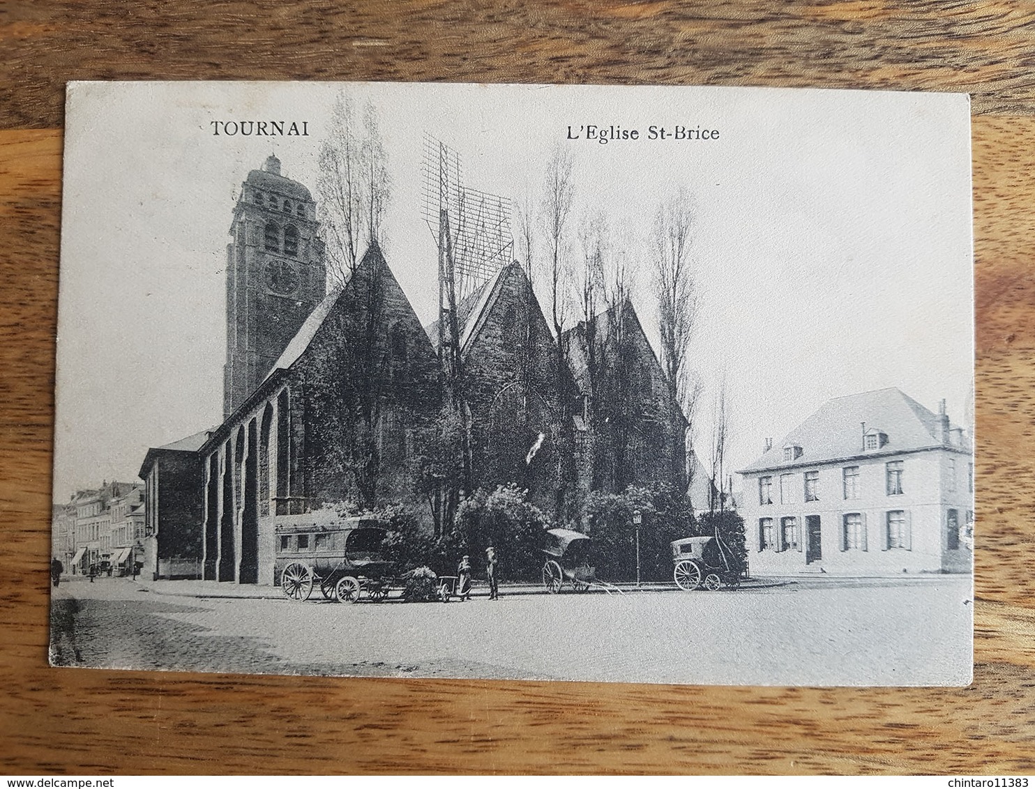 CP Tournai 1914 "L'Eglise St. Brice" - Tournai