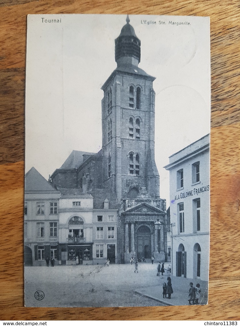 CP Tournai 1919 "L'Eglise Ste. Marguerite - Nels" - Tournai