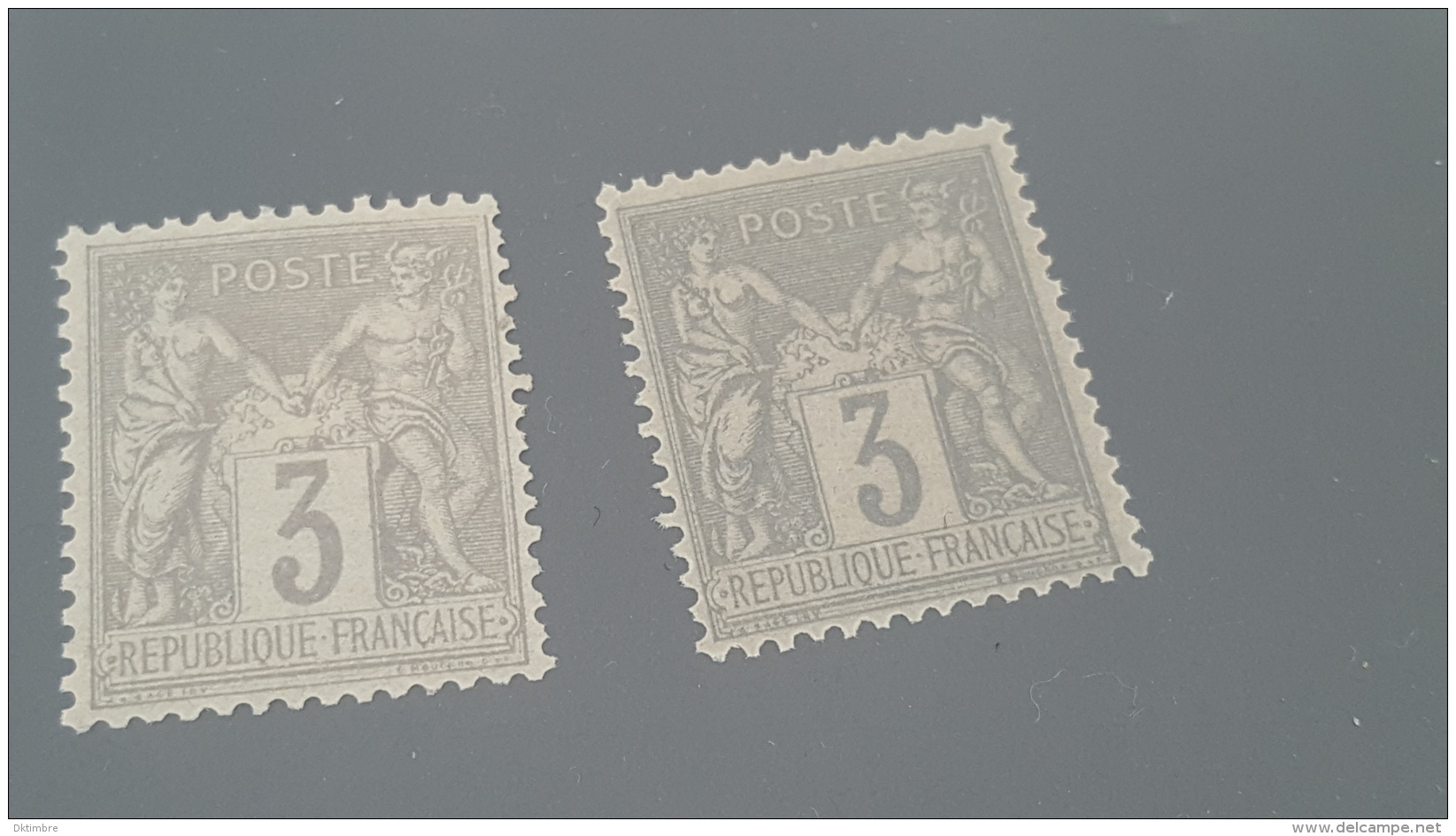 LOT 411119 TIMBRE DE FRANCE NEUF* - 1876-1898 Sage (Type II)