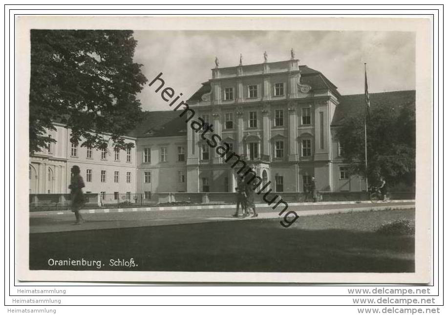 Oranienburg - Schloss - Foto-AK - Oranienburg