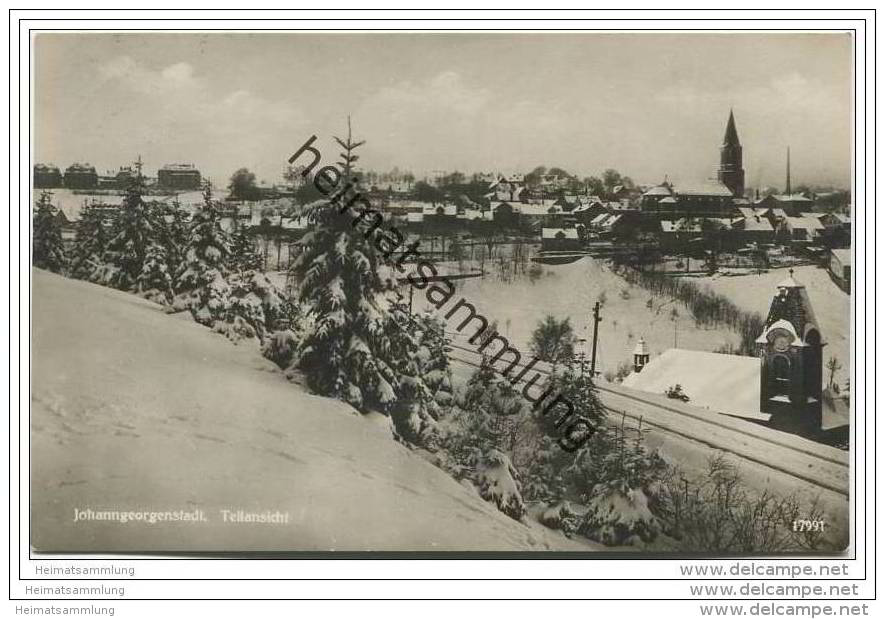 Johanngeorgenstadt - Teilansicht - Foto-AK - Johanngeorgenstadt