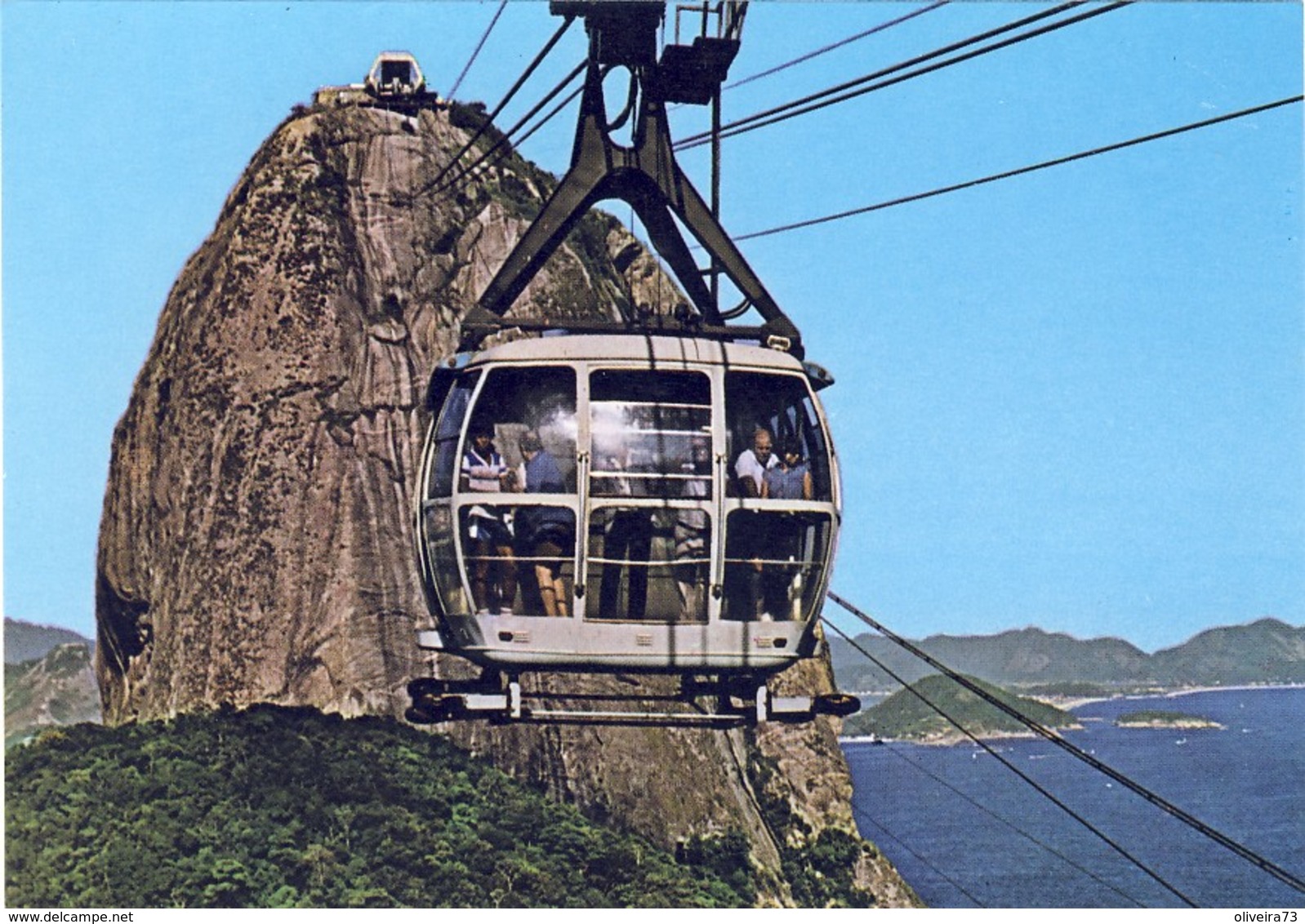 RIO DE JANEIRO: Bondinho Aéreo Ao Pão De Açucar - Rio De Janeiro