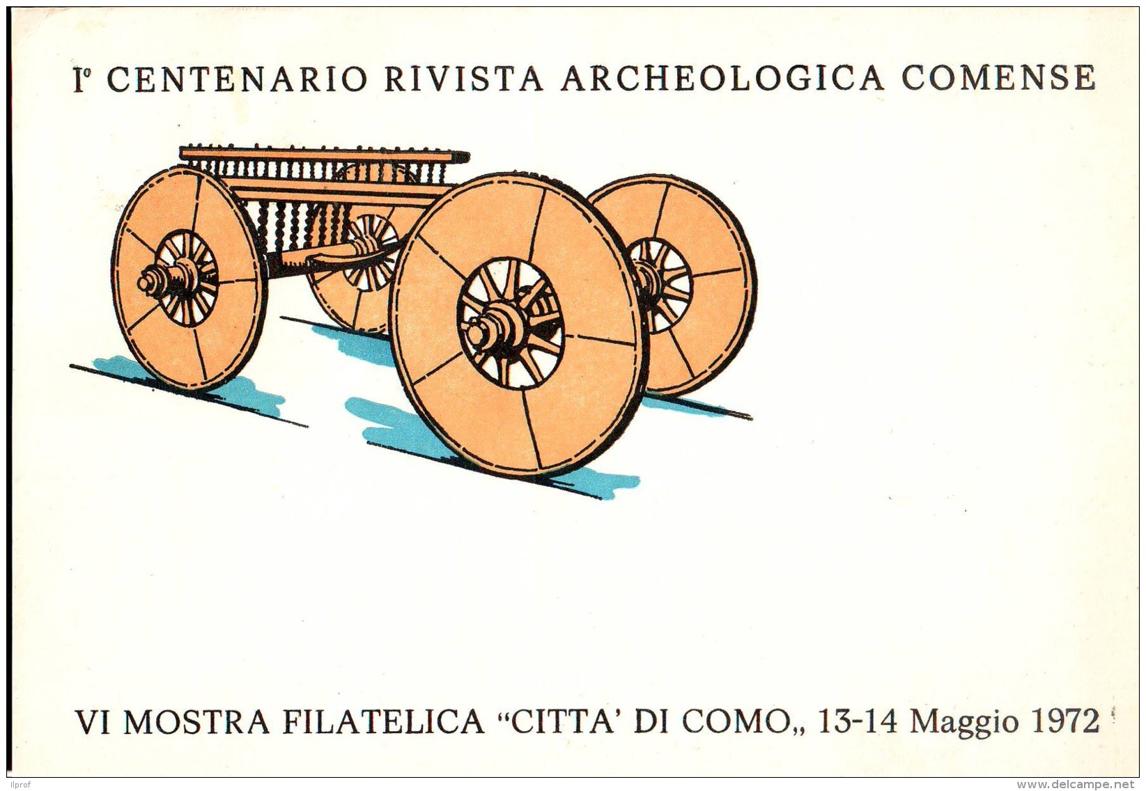 Old Truck Filatelic Show 1972 ComoItalia - Archeologia