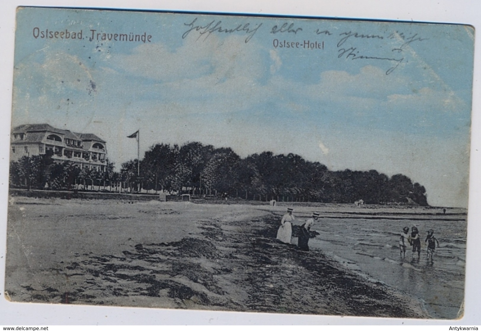 Ostseebad Travemünde, Ostsee Hotel  1913y. E799 - Lübeck-Travemuende