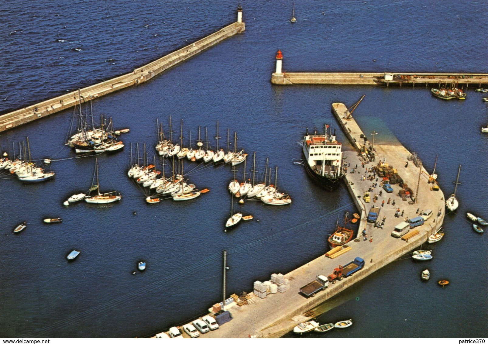 ILE DE GROIX - LOT De 10 Cartes Port Tudy Port Lay Fort De La Croix Pen Men Port Plaisance - Groix