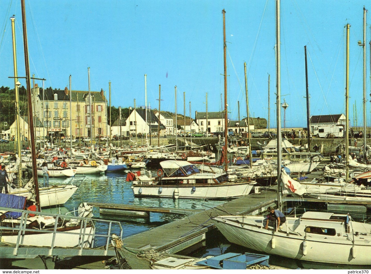 ILE DE GROIX - LOT de 10 cartes Port Tudy Port Lay Fort de la Croix Pen Men Port Plaisance