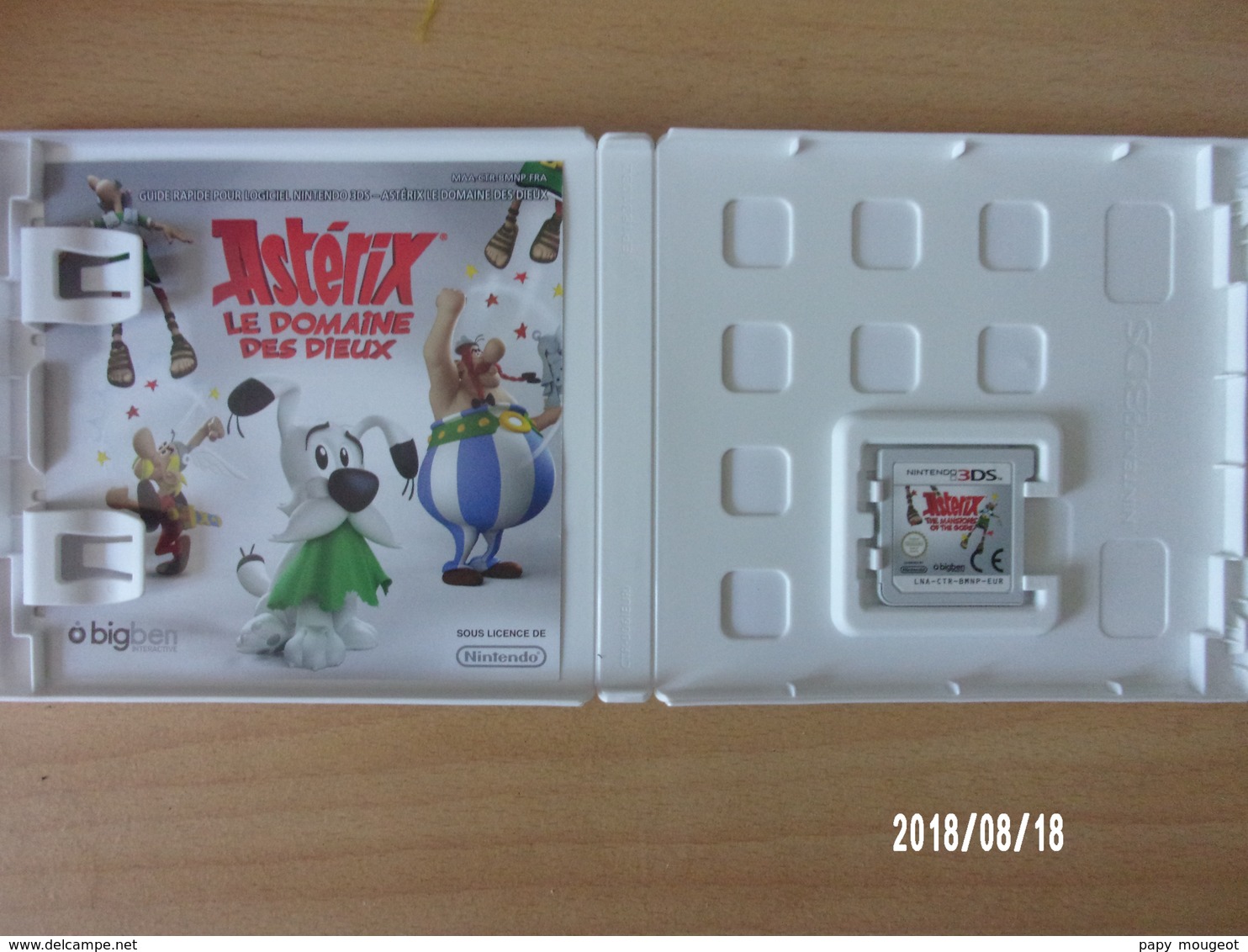 Nintendo 3DS Astérix Le Domaine Des Dieux - Other & Unclassified