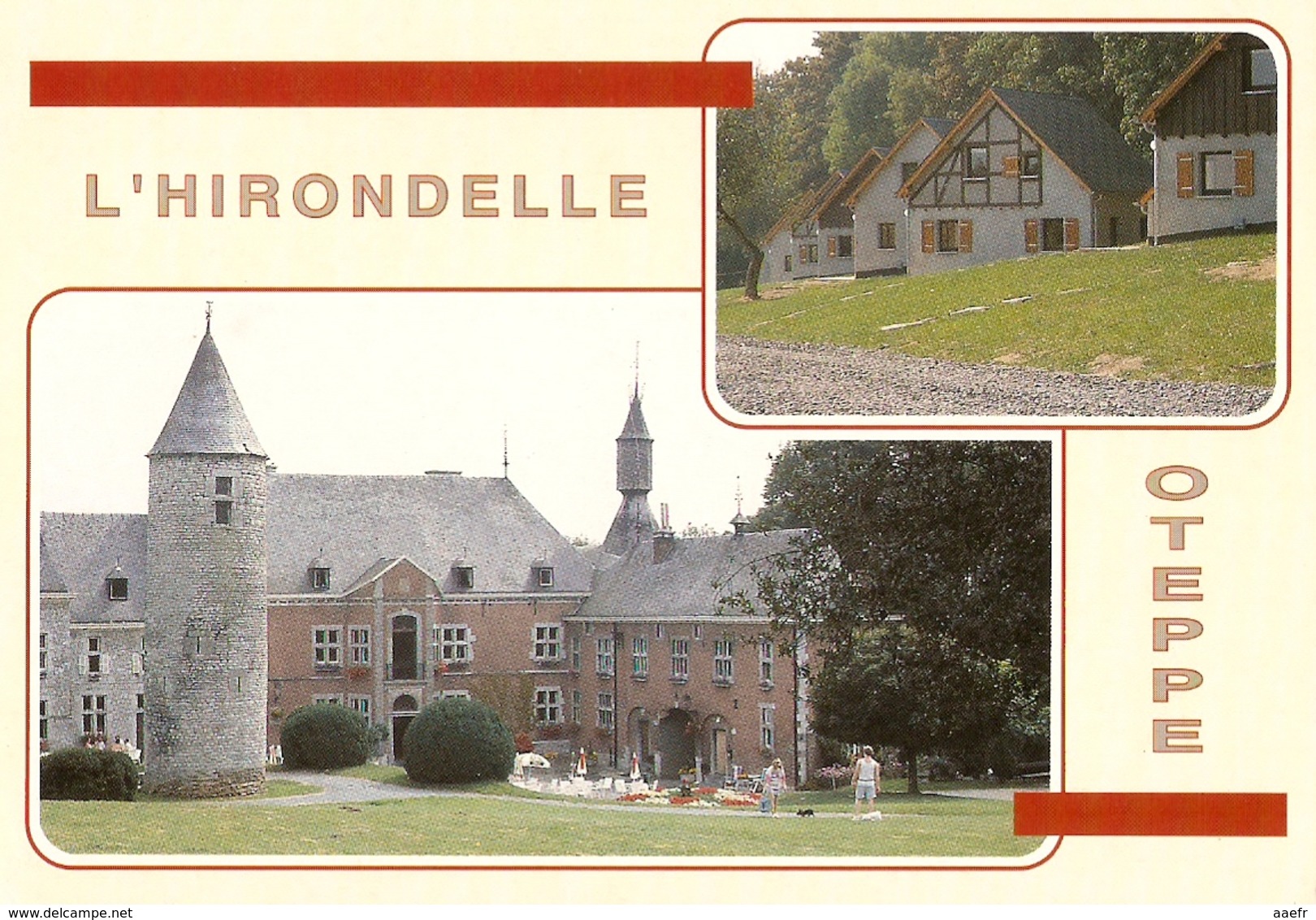 CP Belgique 1993 - Burdinne, Oteppe, Centre De Vacances L'hirondelle - Burdinne
