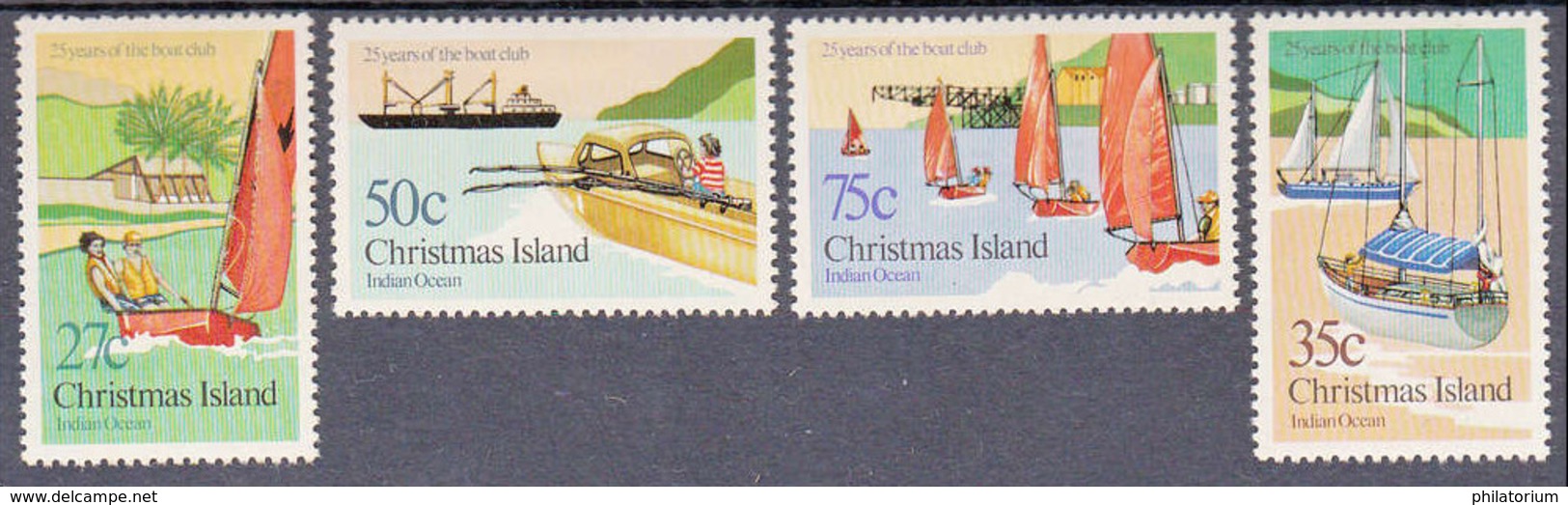 Christmas Island  Timbres Neufs Avec Charnière N° SG 171 à 174; Sc 138 à 141; Yv 175 à 188 - Christmas Island