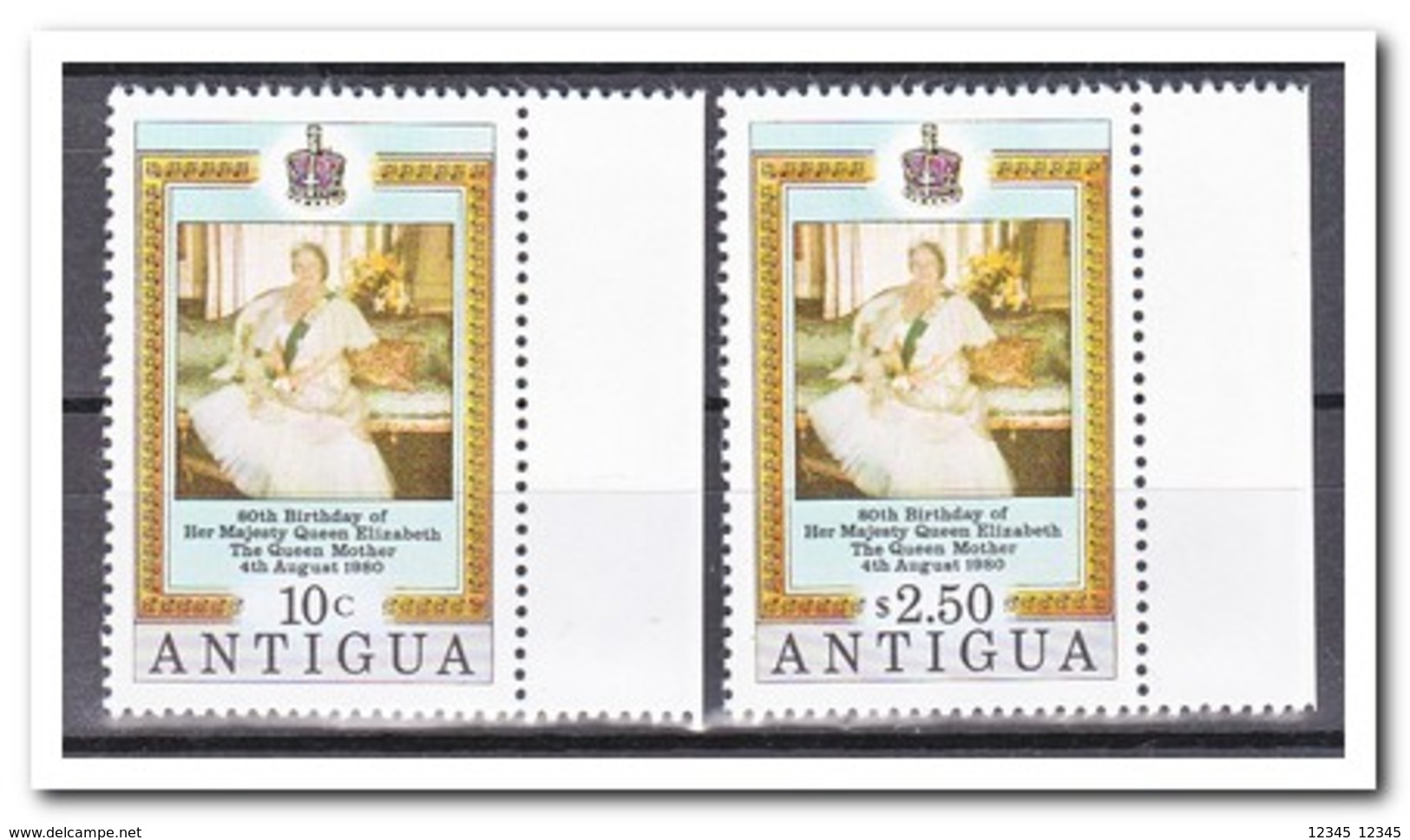 Antigua 1980, Postfris MNH, Queen Elisabeth - Antigua En Barbuda (1981-...)