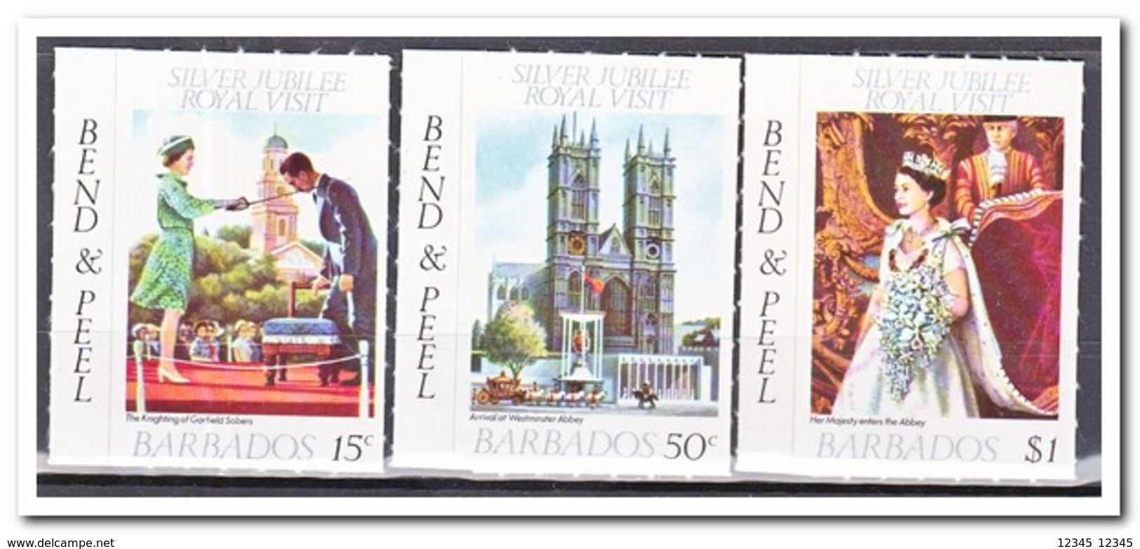 Barbados 1977, Postfris MNH, Royal Visit - Barbados (1966-...)