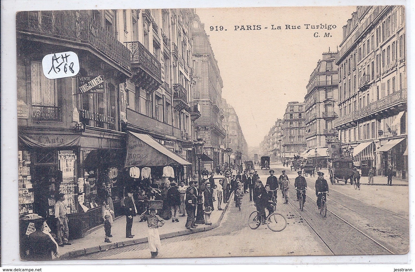 PARIS III- LA RUE TURBIGO- CM 919 - Arrondissement: 03