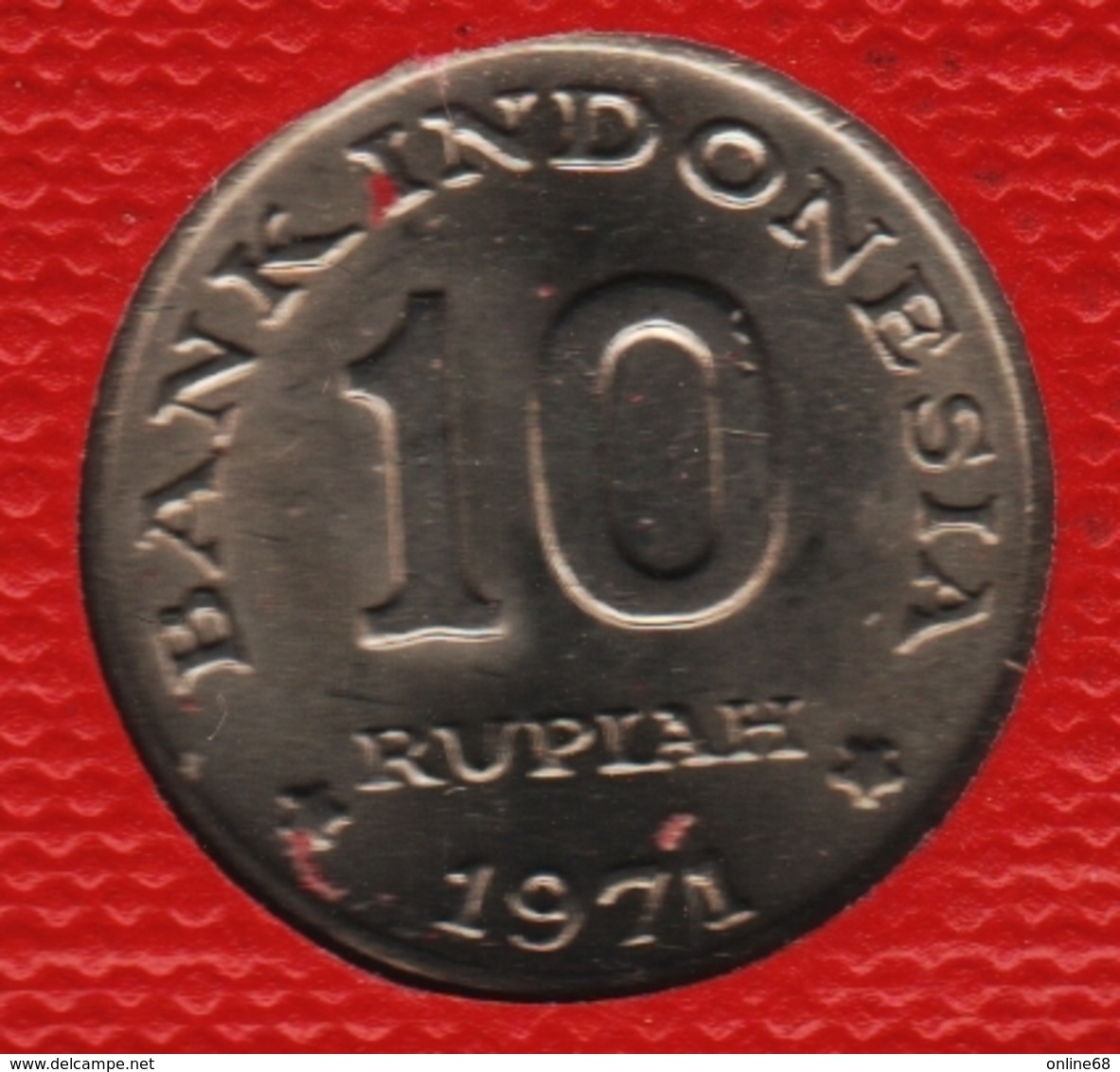 INDONESIA 10 RUPIAH 1971 FAO KM# 33 - Indonésie