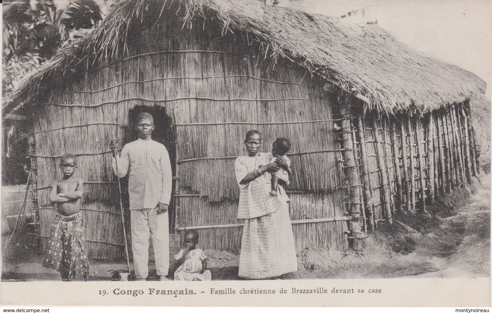 Afrique : CONGO  BRAZZAVILLE :   Famille   Chétienne - Autres & Non Classés