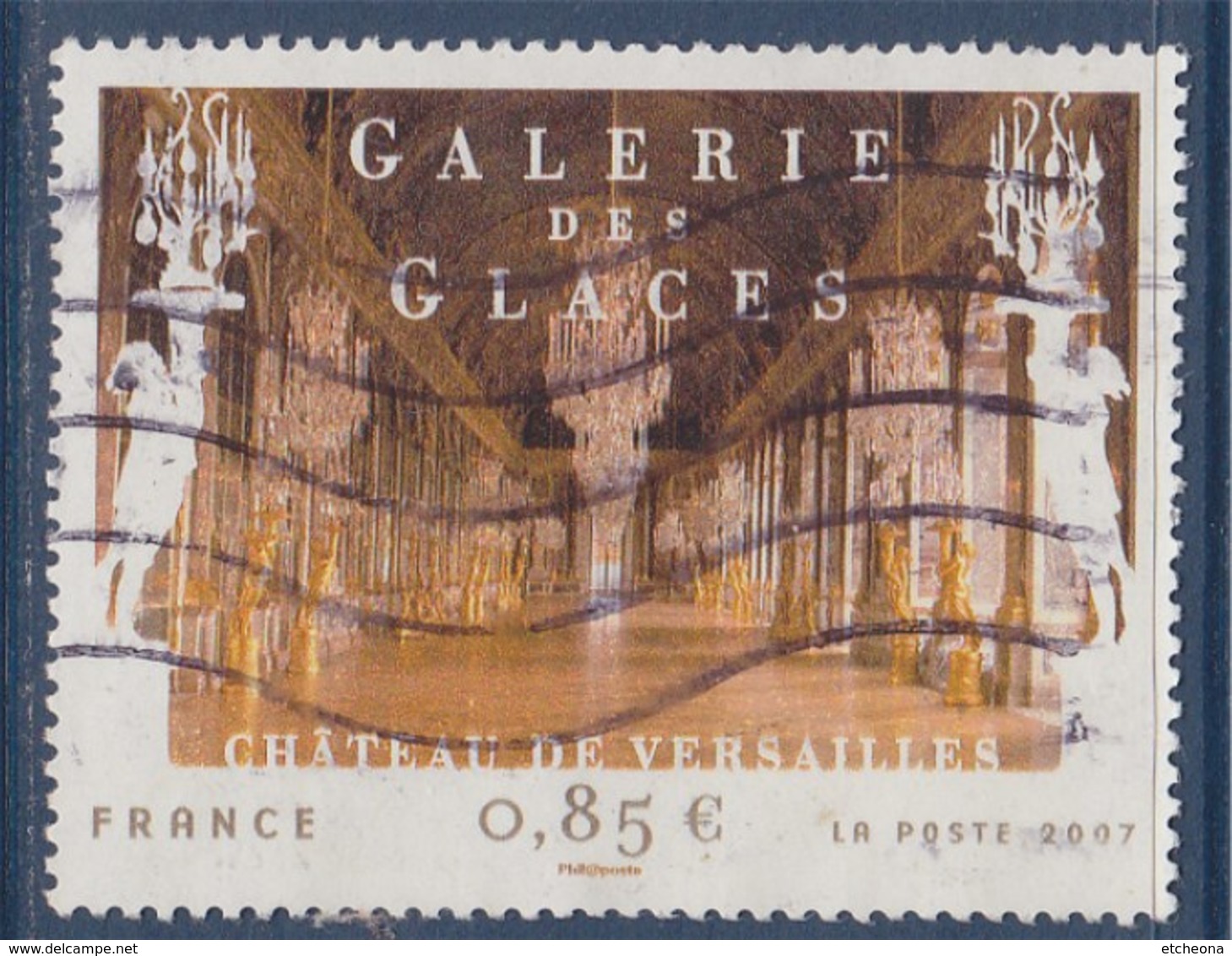 = La Galerie Des Glaces Du Château De Versailles, Yvelines, Lustres Et Miroirs De La Galerie,  N°4119 Oblitéré - Gebraucht