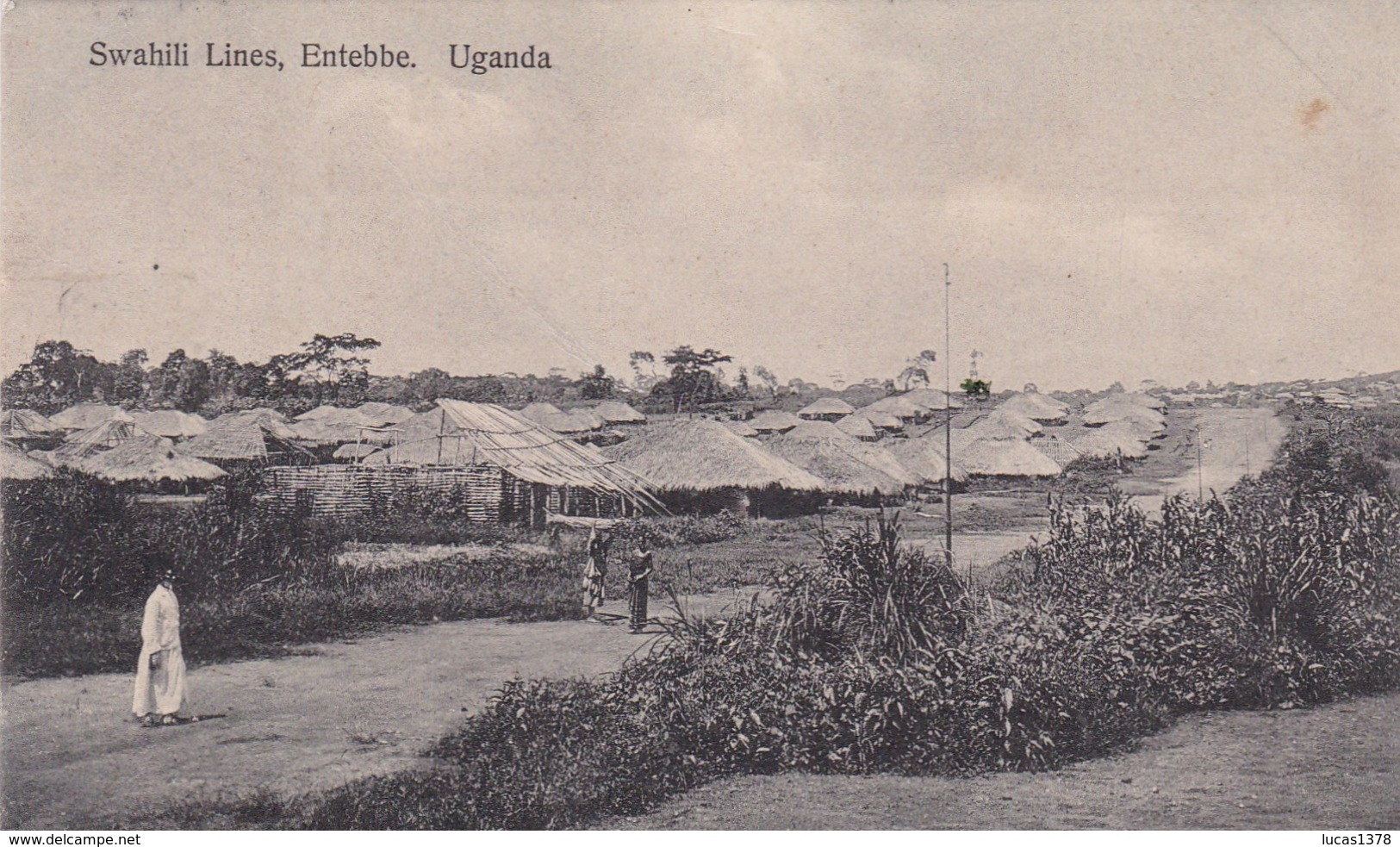 ENTEBBE / SWAHILI LINES / CIRC 1911 - Uganda