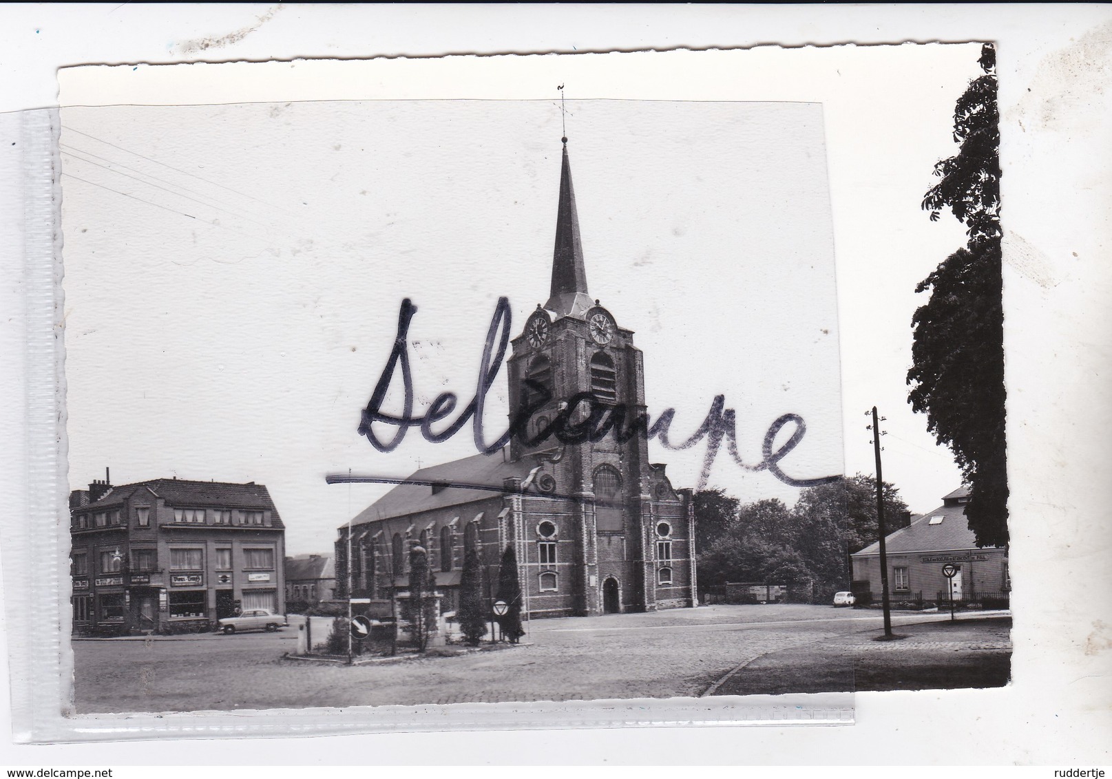 Limal 5 Postk. Waver Kerk Place Albert Etang  Panorama - Wavre