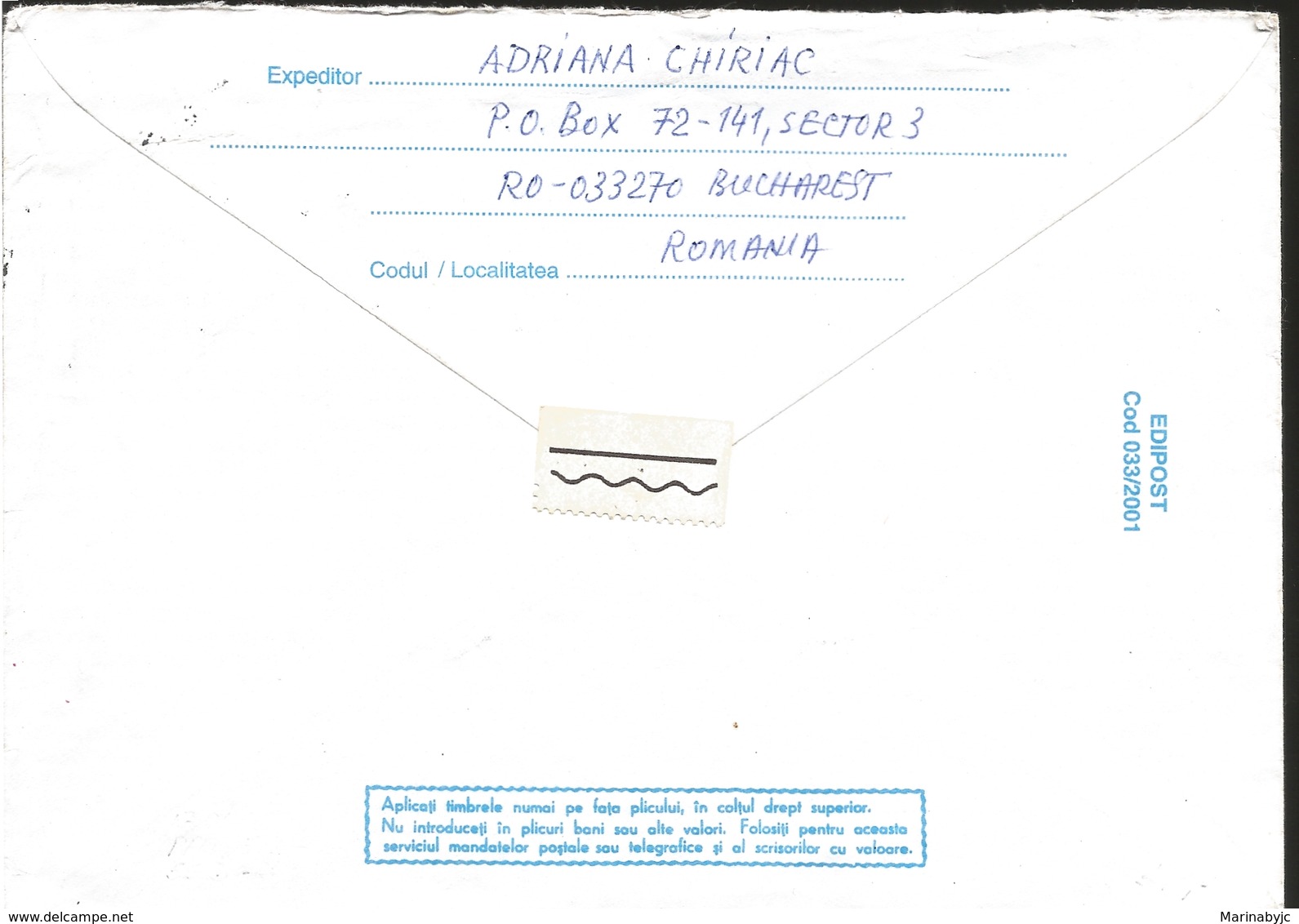 J) 1934 ROMANIA, WORLD DAY OF RESEARCH, FEBRUARY 22, AIRMAIL, CIRCULATED COVER, FROM ROMANIA TO CARIBE - Lettres & Documents