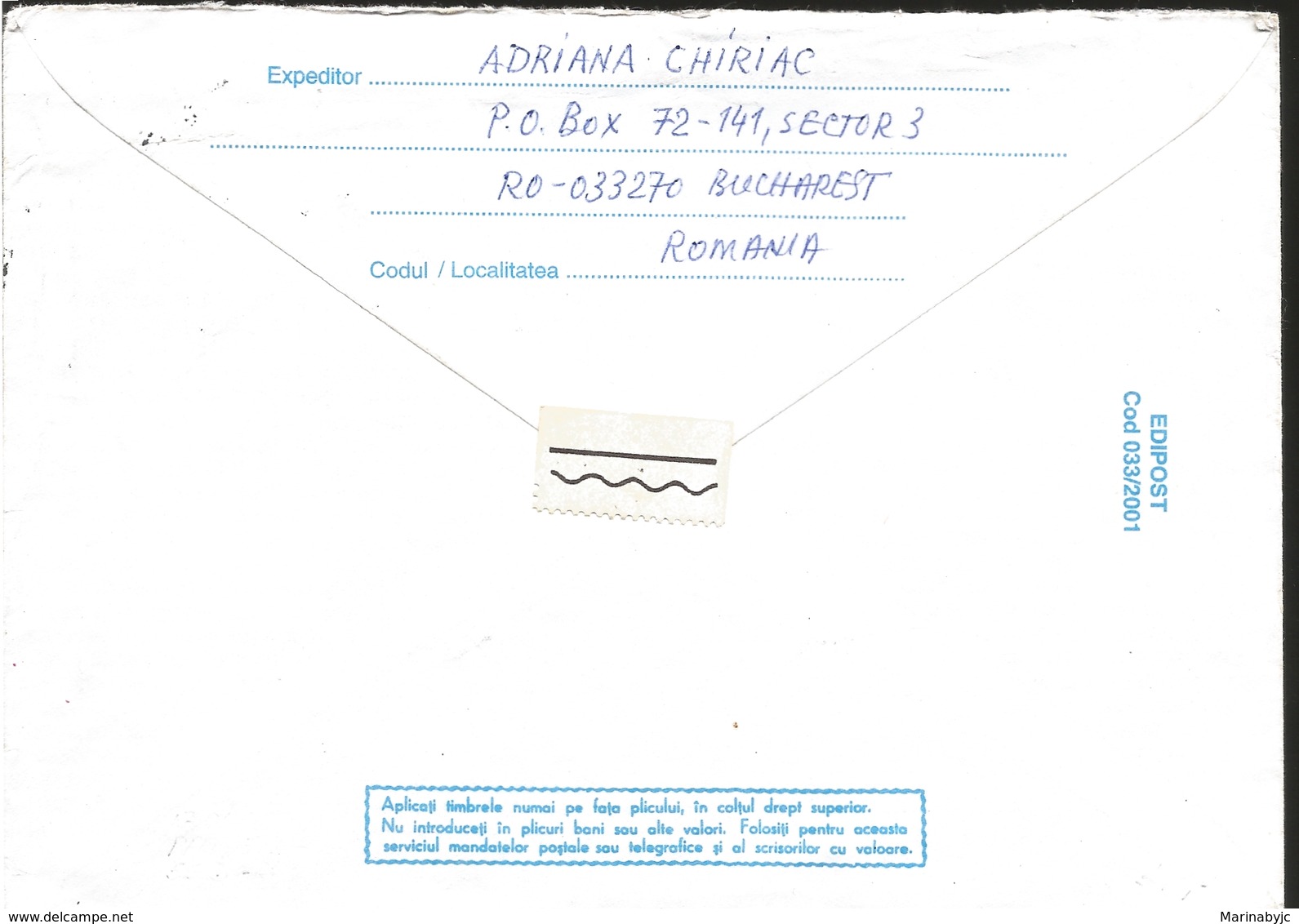 J) 1934 ROMANIA, WORLD DAY OF RESEARCH, FEBRUARY 22, AIRMAIL, CIRCULATED COVER, FROM ROMANIA TO CARIBE - Covers & Documents