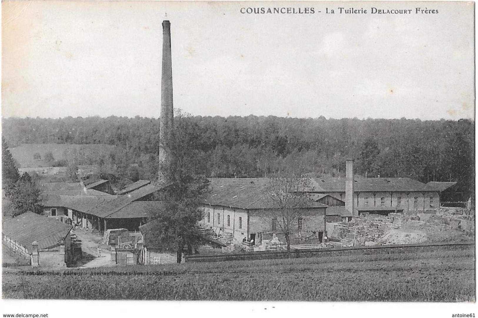 COUSANCELLES --La Tuilerie "Delacourt Frères " - Autres & Non Classés